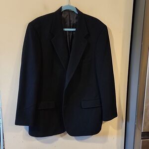 Mens Brooks Brothers 100% Camel Hair heavyweight sport coat blazer 44R